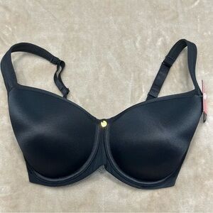 Essential Bodywear Abbie Everyday T-Shirt Black Bra #6111 NWT Size 32F